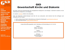 Tablet Screenshot of gkd-berlin.de